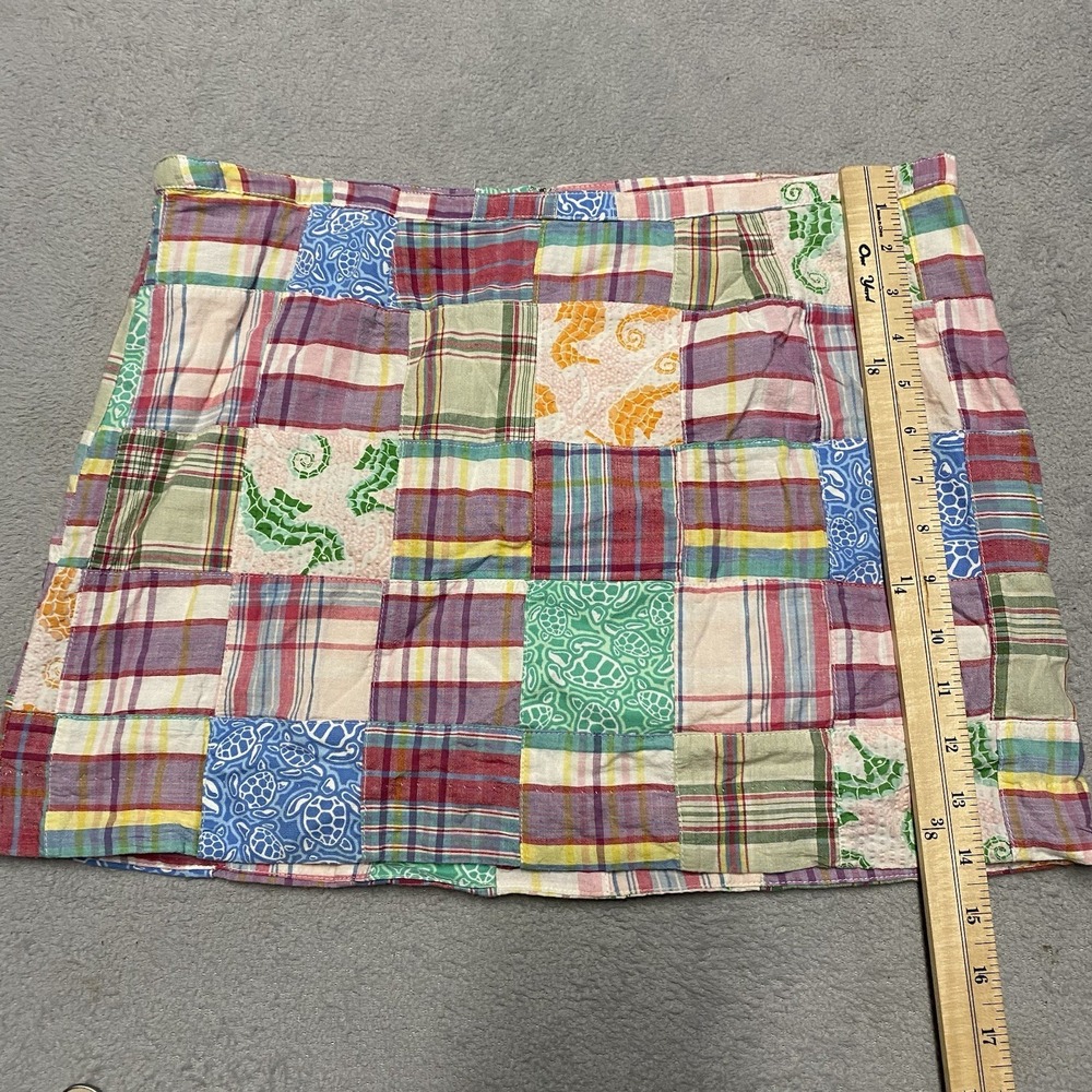 Vineyard Vines Patchwork Mini Skirt in Multicolor Plaid - Picture 4 of 7